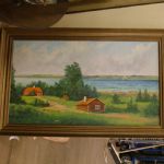 326 2509 Oljemålning